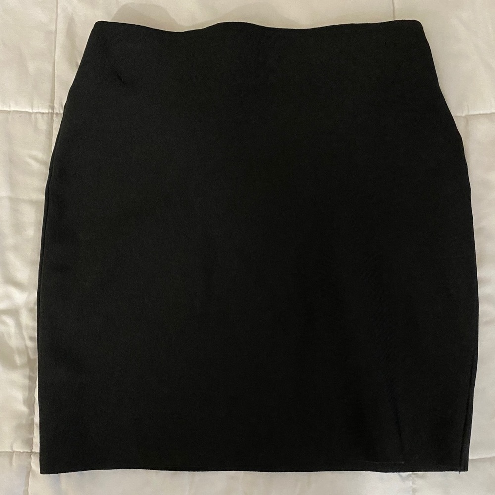 Bandage Wow Couture Mini Skirt Black